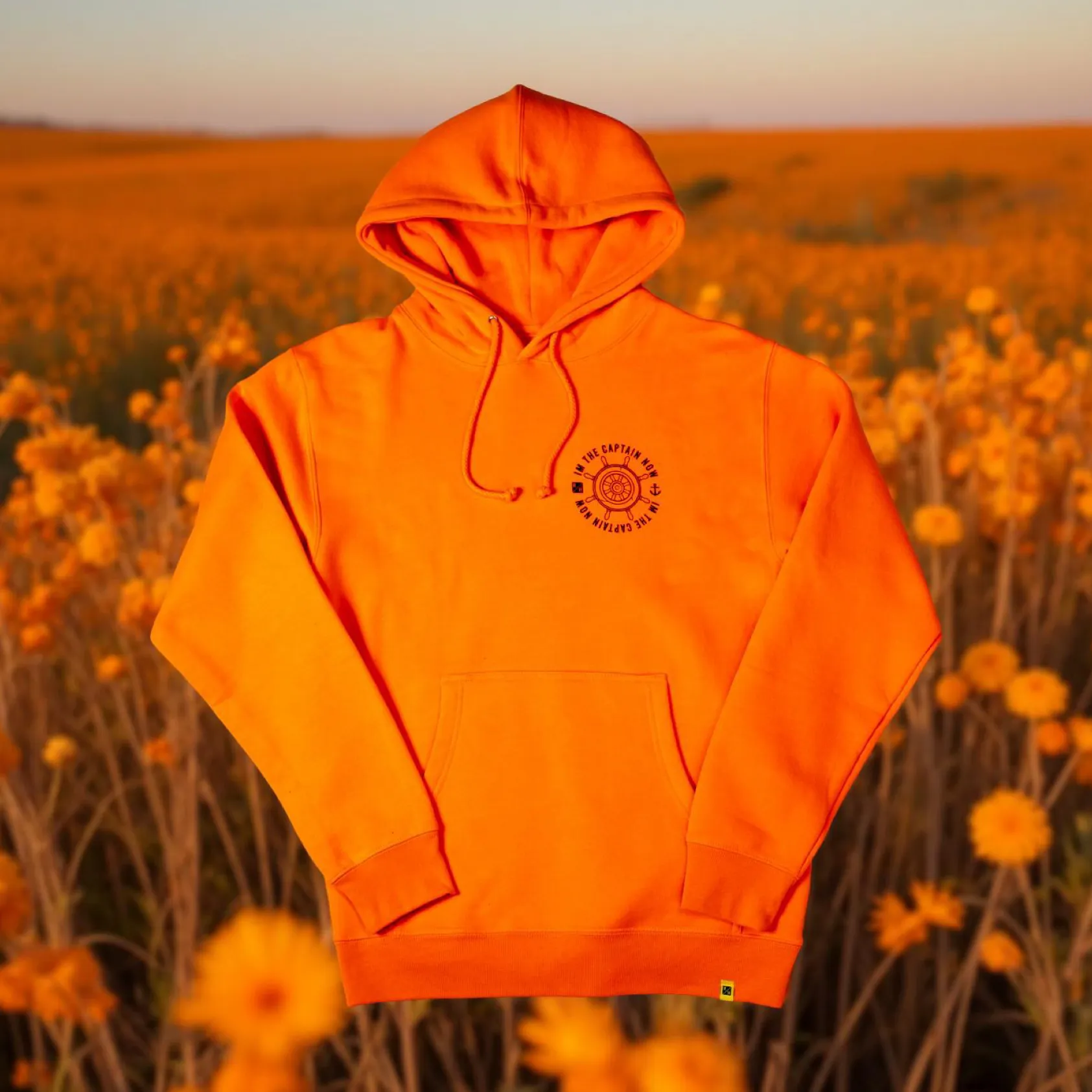 I’m The Captain Now Hoodie - Orange