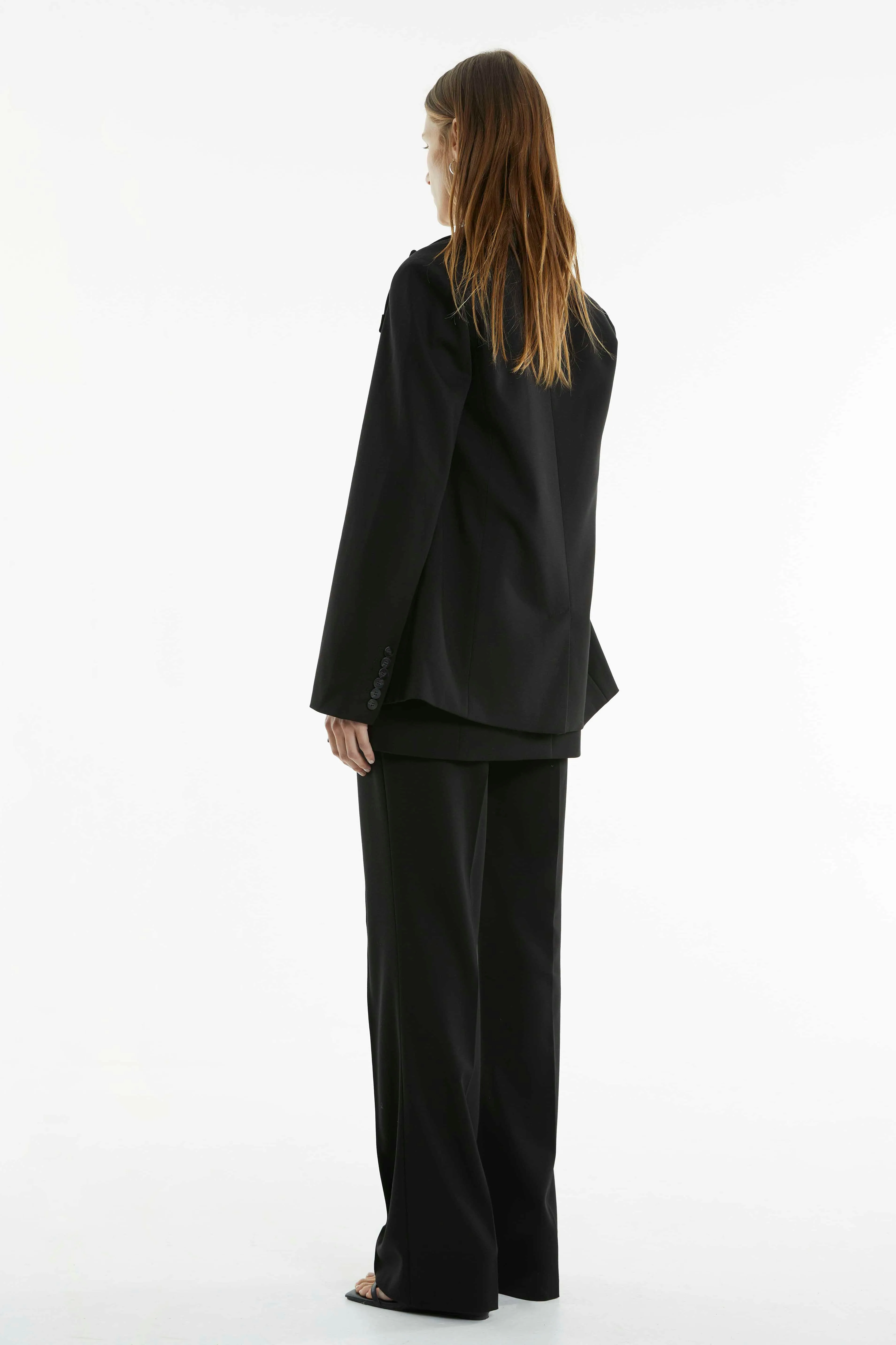 INTERCHANGE TAILORED TROUSERS | BLACK