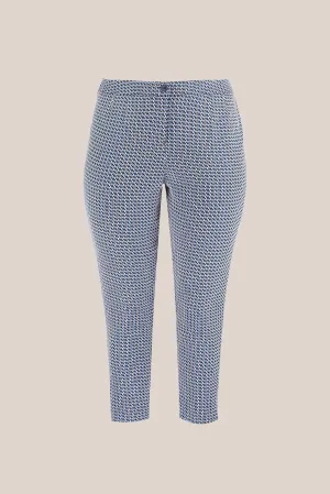 Jacquard Tailored Trousers