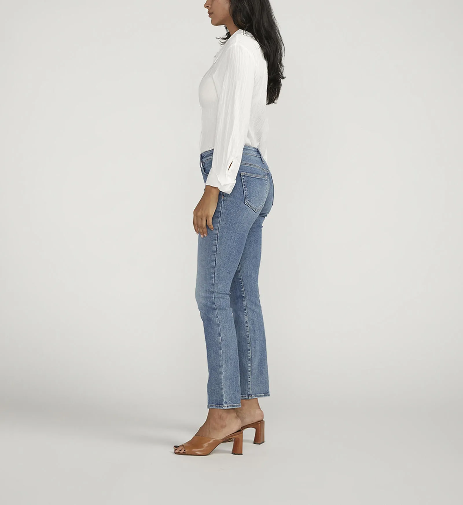 JAG Forever Stretch Mid Rise Straight Leg Jean