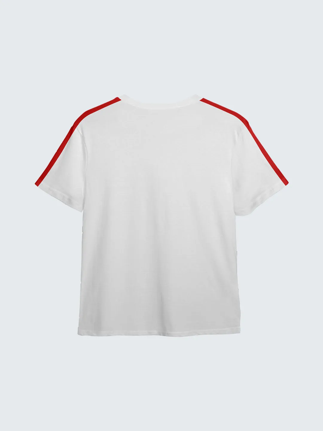 Kid's Active Side Striped T-Shirt - White