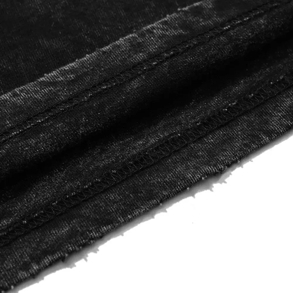 [KUJO] "Cursed Spear V2" Vintage Oversized T Shirt