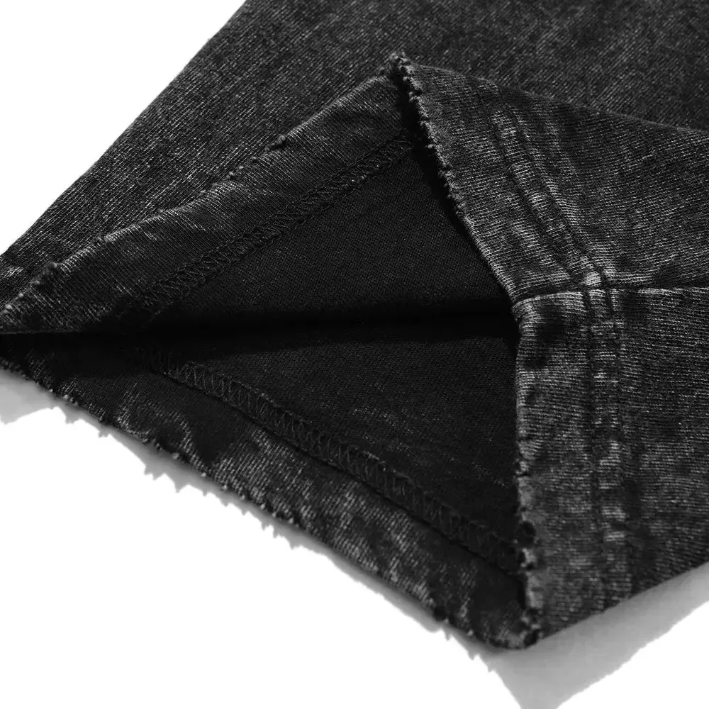 [KUJO] "Cursed Spear V2" Vintage Oversized T Shirt