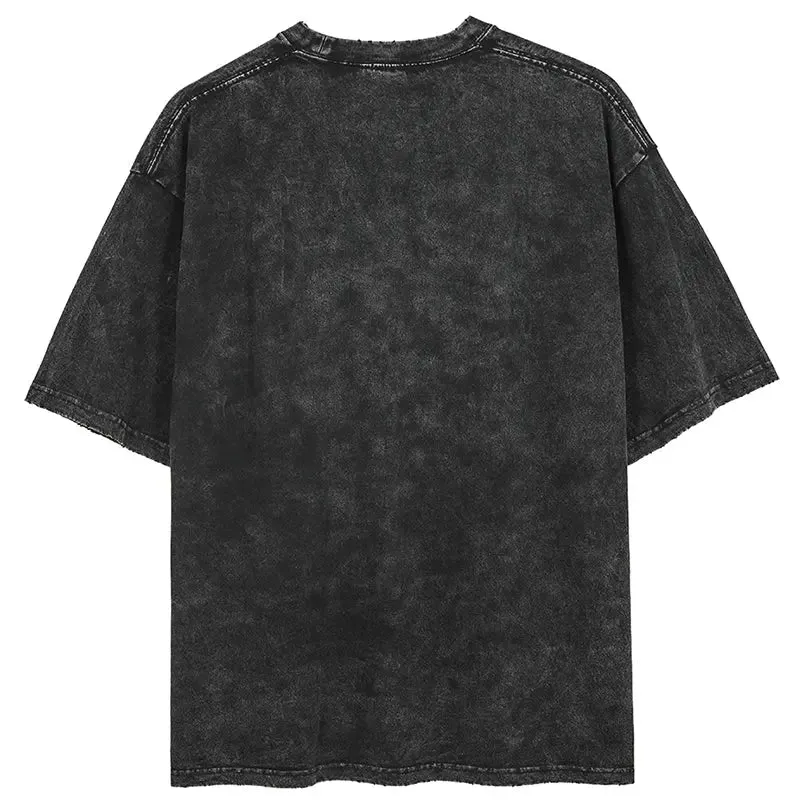 [KUJO] "Elric V2" Vintage Oversized T Shirt