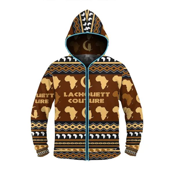 LaChouett Afrikan Ornement LED Hoodie