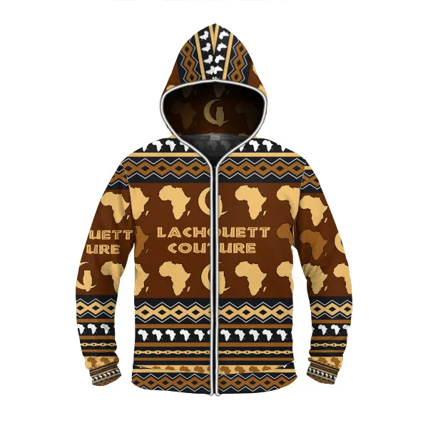 LaChouett Afrikan Ornement LED Hoodie