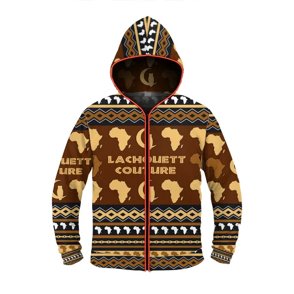 LaChouett Afrikan Ornement LED Hoodie
