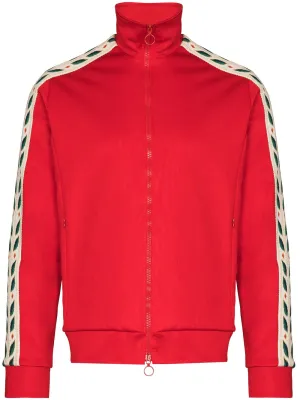 Laurel taped zip-up jacket