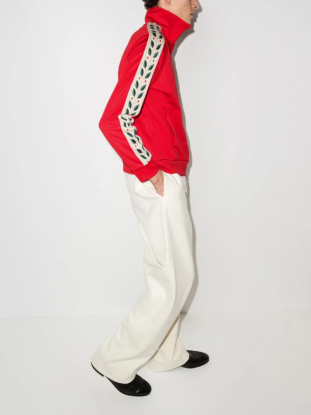 Laurel taped zip-up jacket