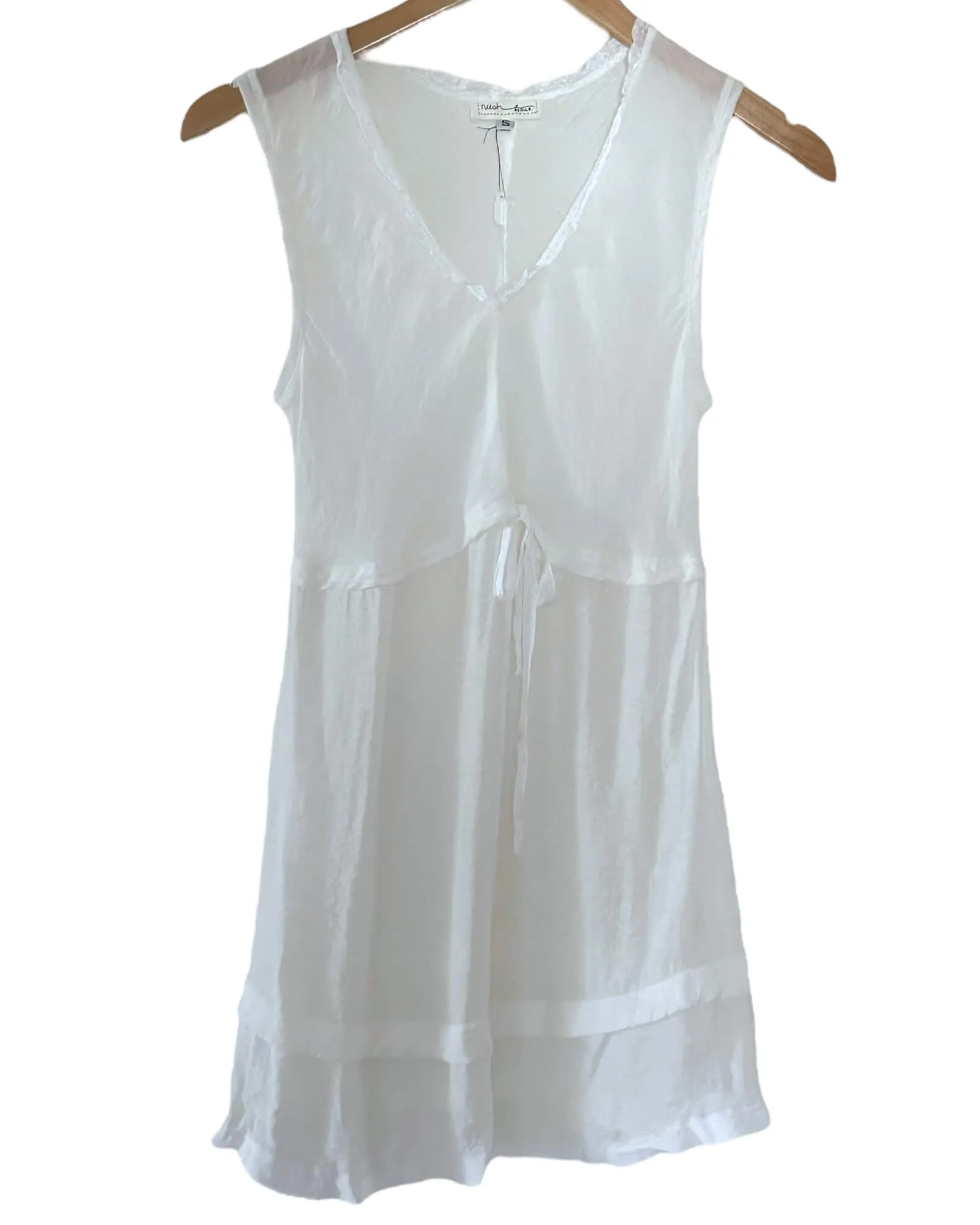 Light Summer Ruffle Hem Tunic/Dress