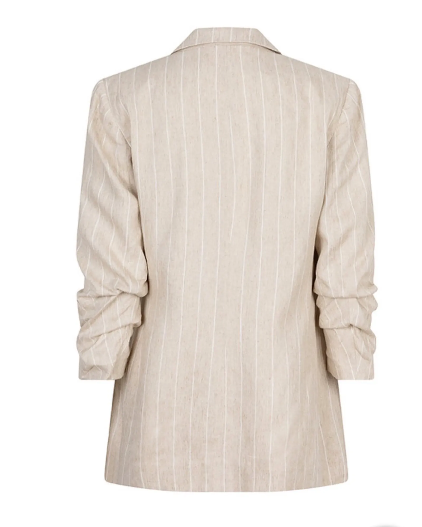 Linen strip blazer by Esqualo