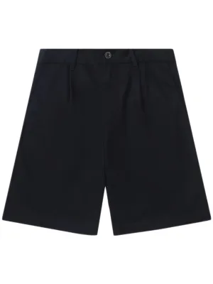 logo-embroidered chino shorts