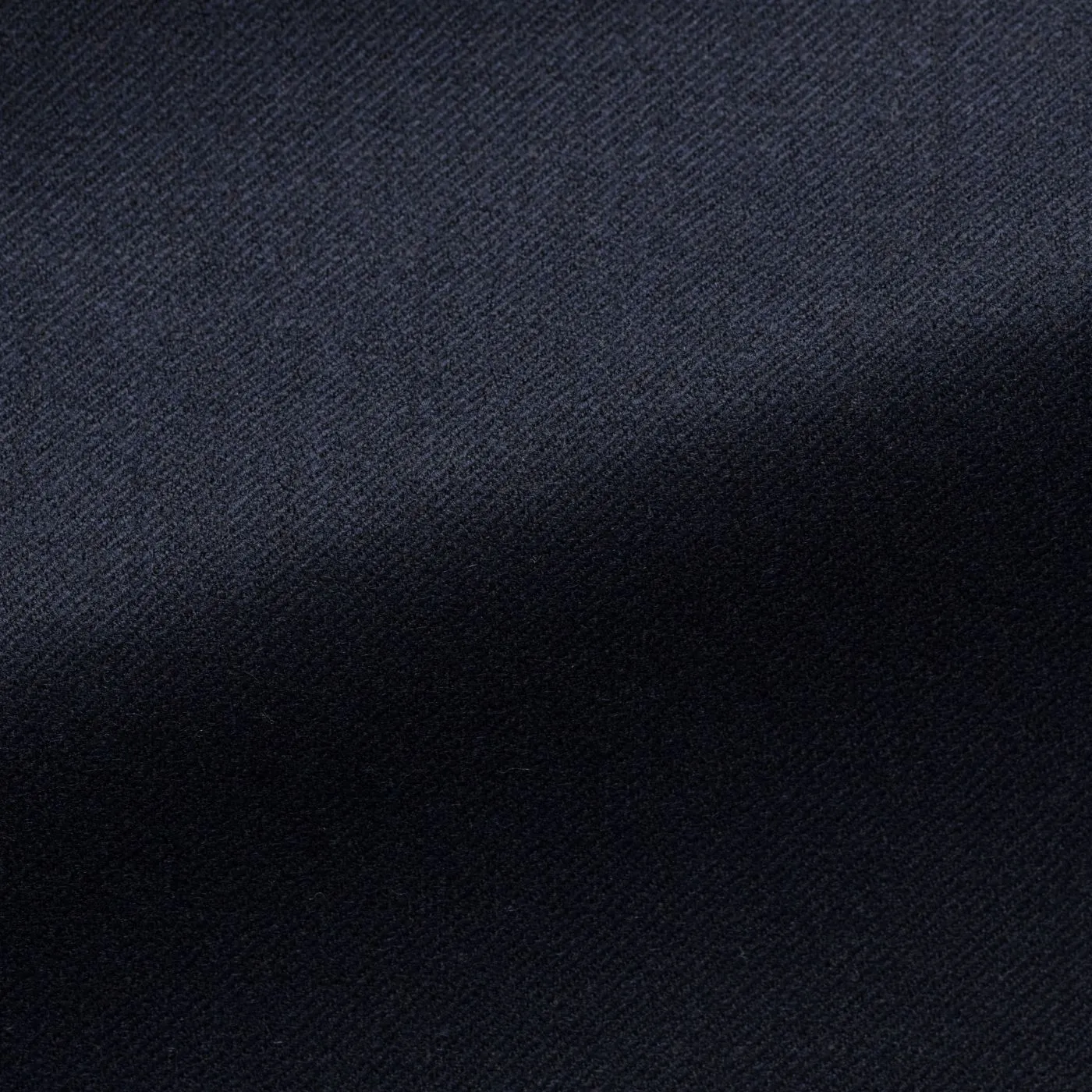Loro Piana Midnight Blue Merino Wool Stretch Flannel