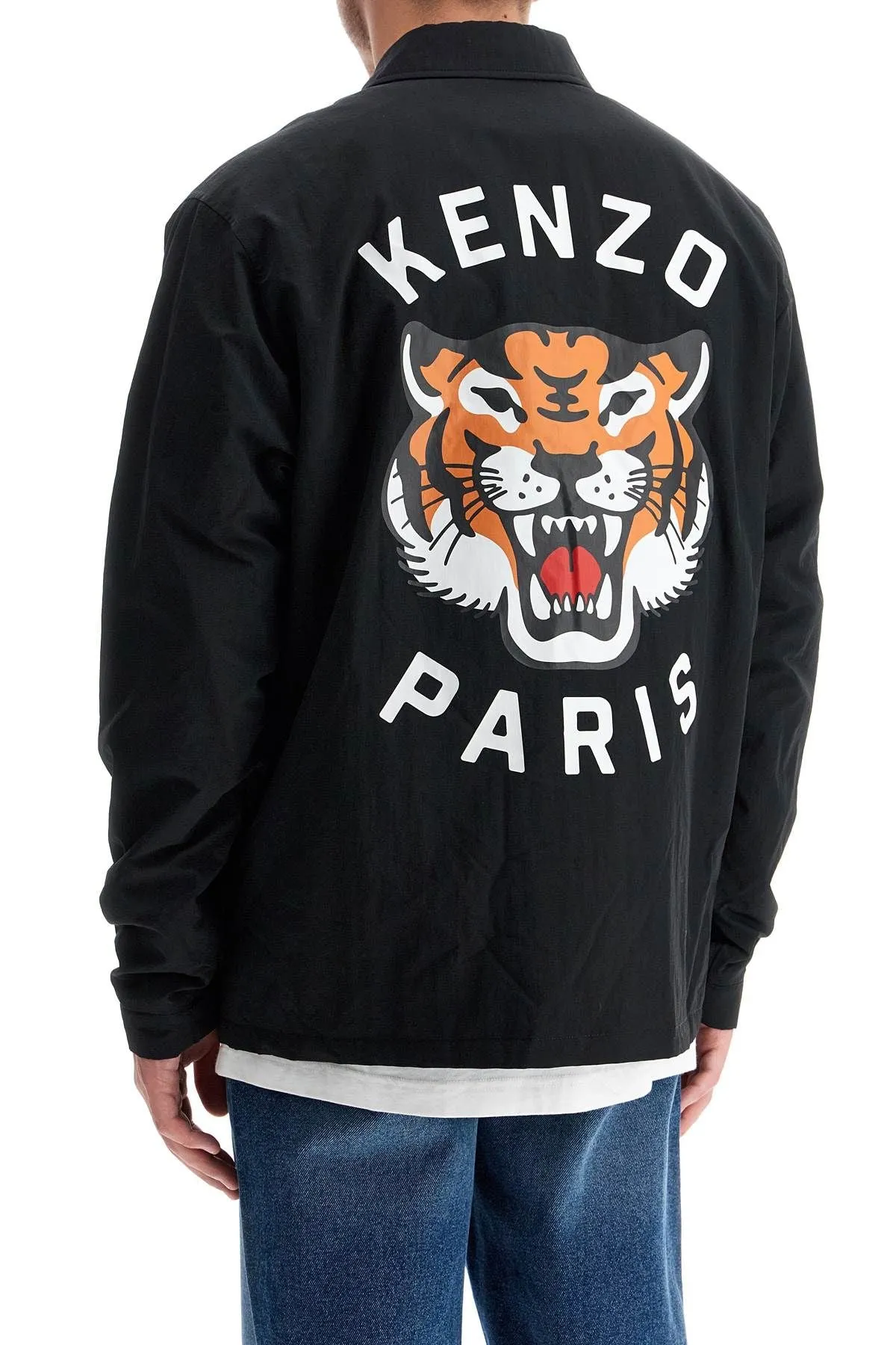 LUCKY TIGER NYLON OVERSHIRT FOR