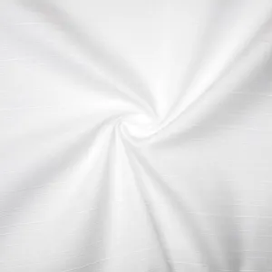 Maxwell White Striped Cotton