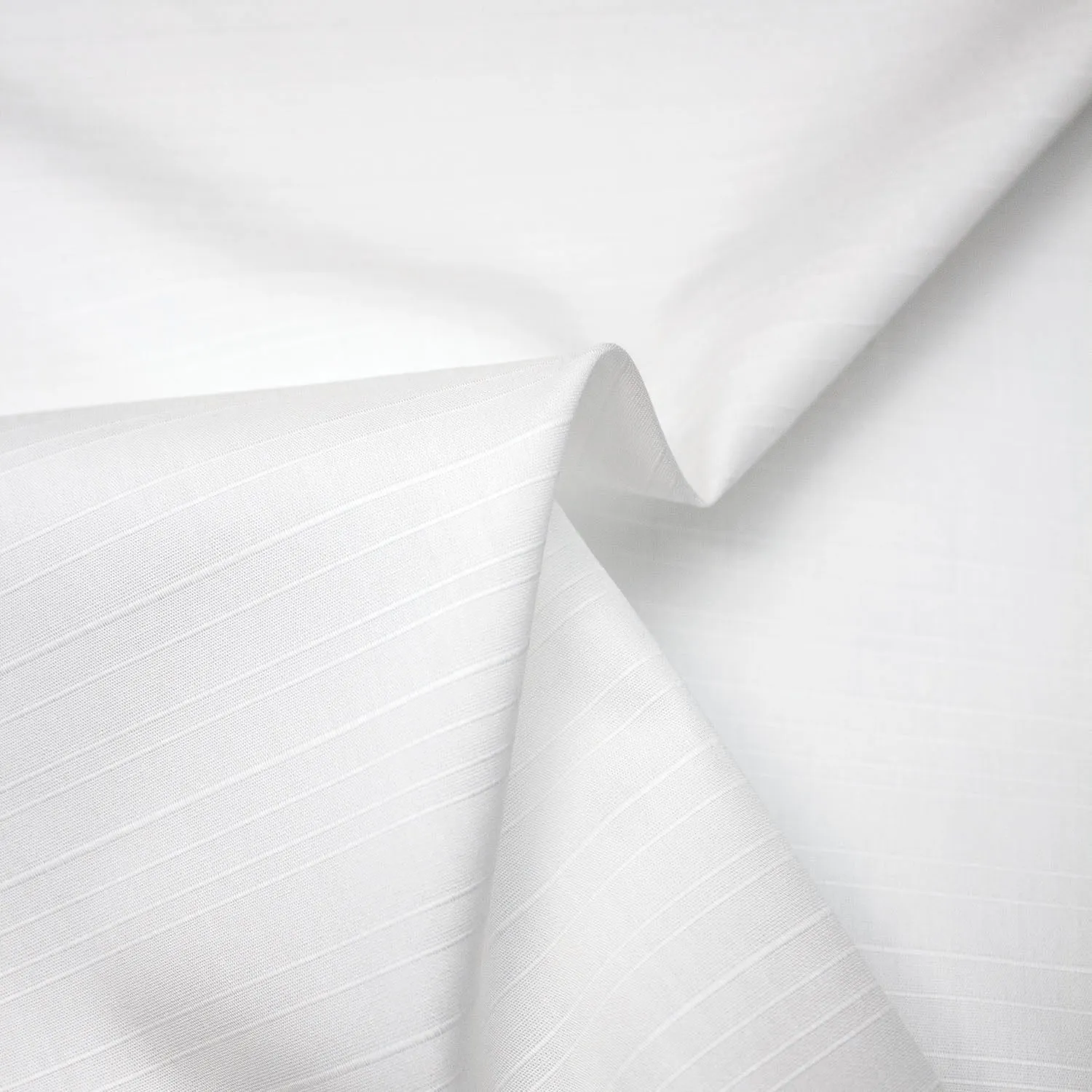 Maxwell White Striped Cotton