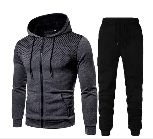 Men's Hooded Tracksuit Set | Stylish & Comfortable