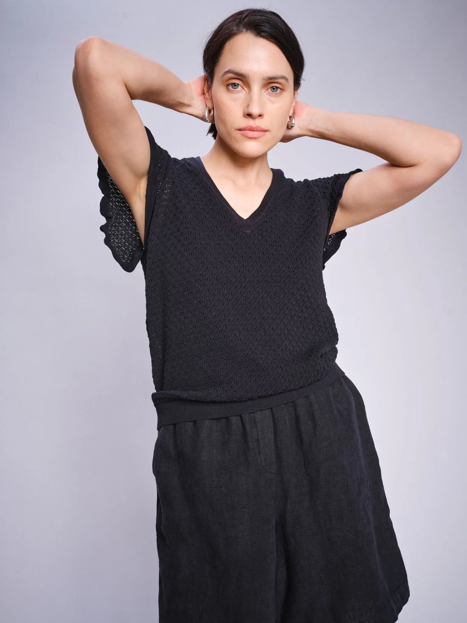 MMEmmie Linen Bermuda Shorts