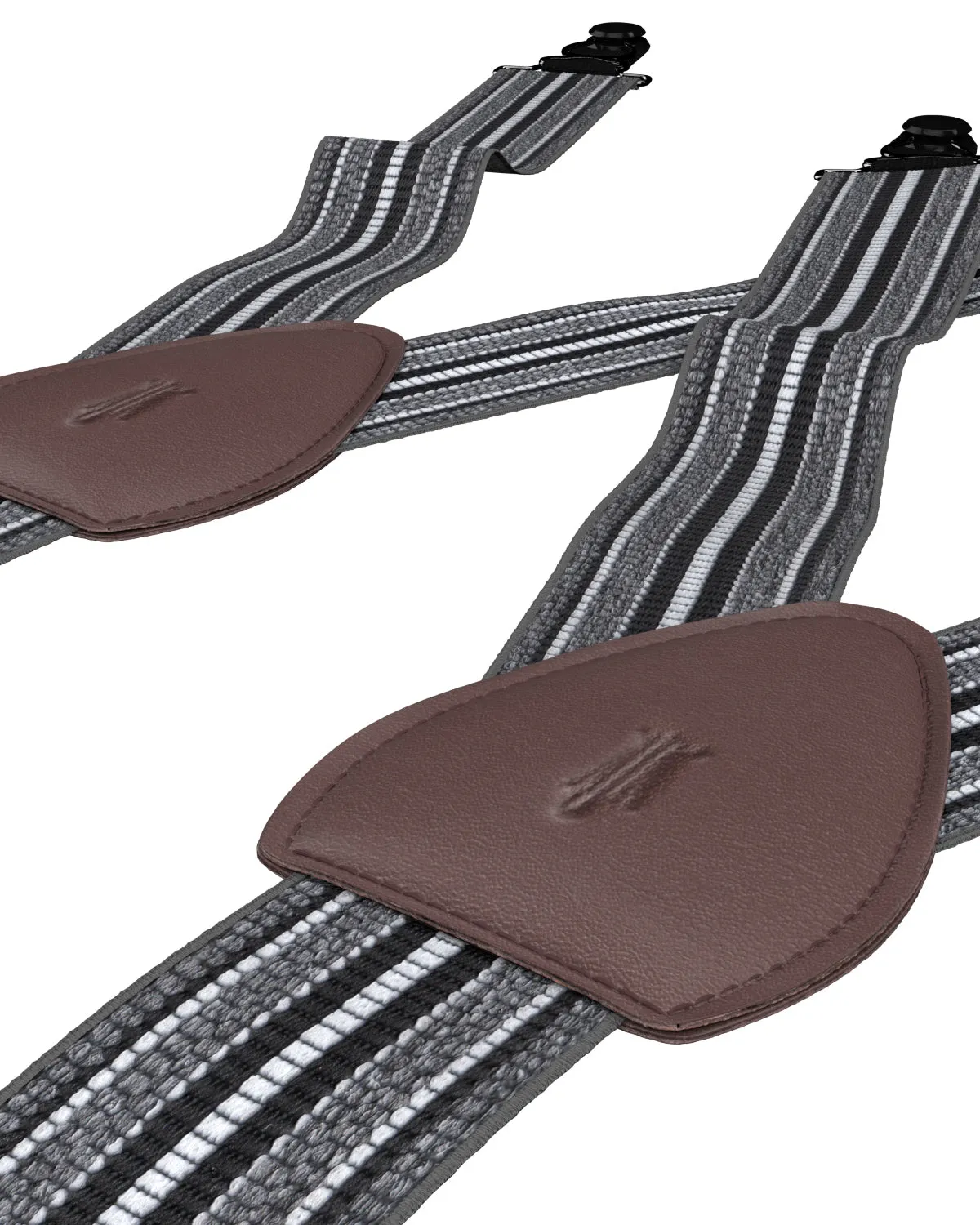 Morris Grey Shirttail Garters