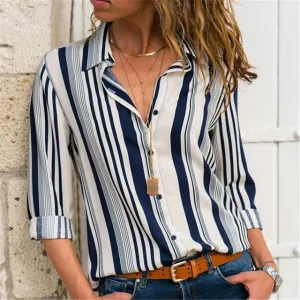 Nautical Stripes Blouse