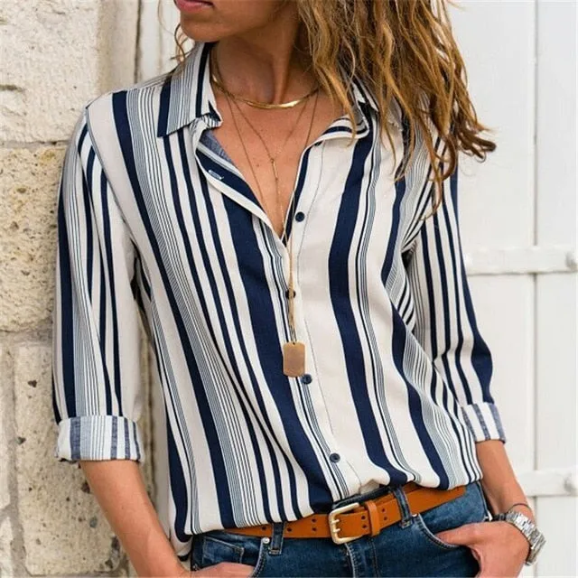 Nautical Stripes Blouse