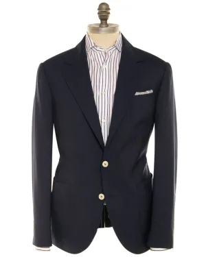 Navy Plaid Lightweight Sportcoat