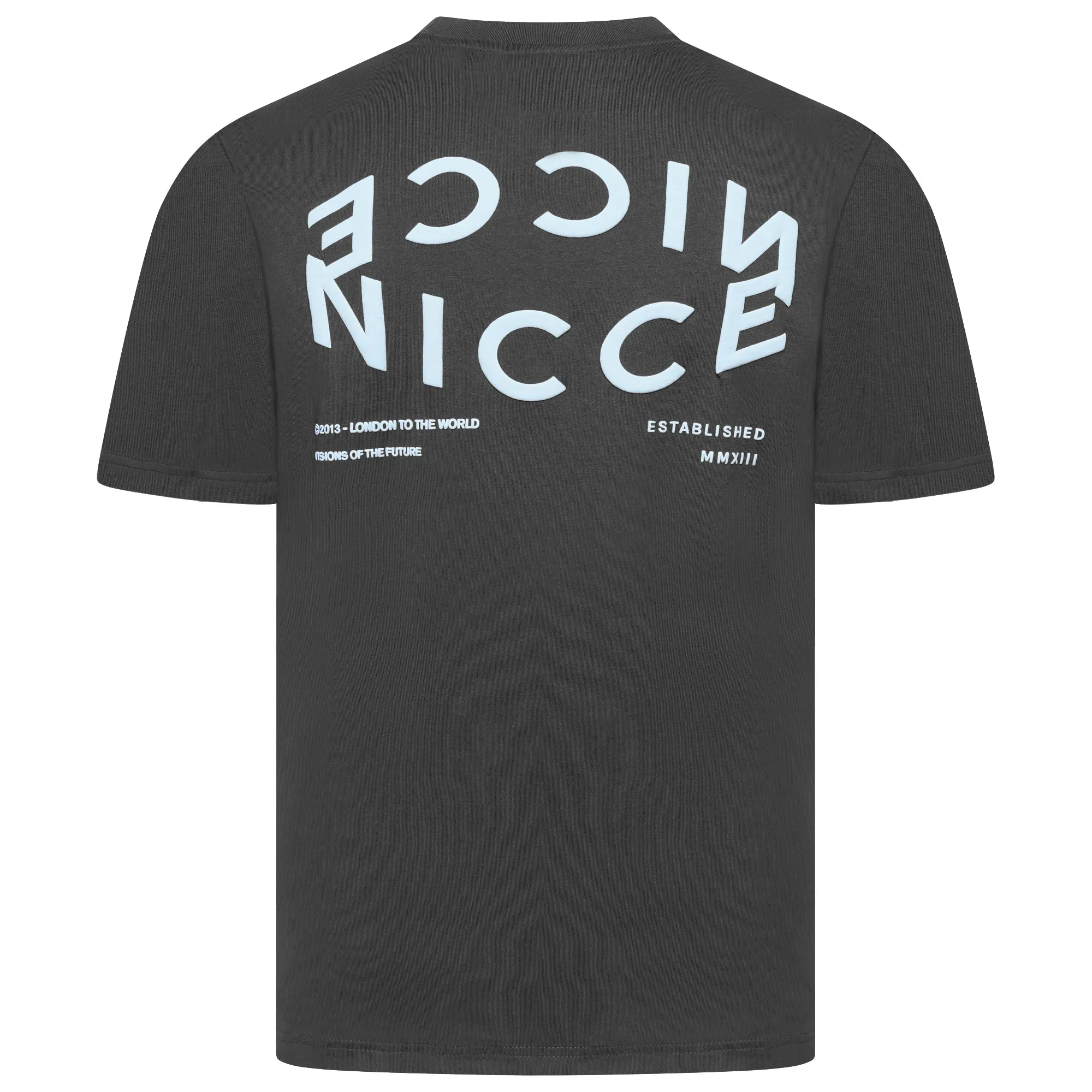 NICCE Mens Tanetta T-Shirt | Coal