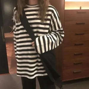 Oversized Striped Casual Long Sleeve Shirts
