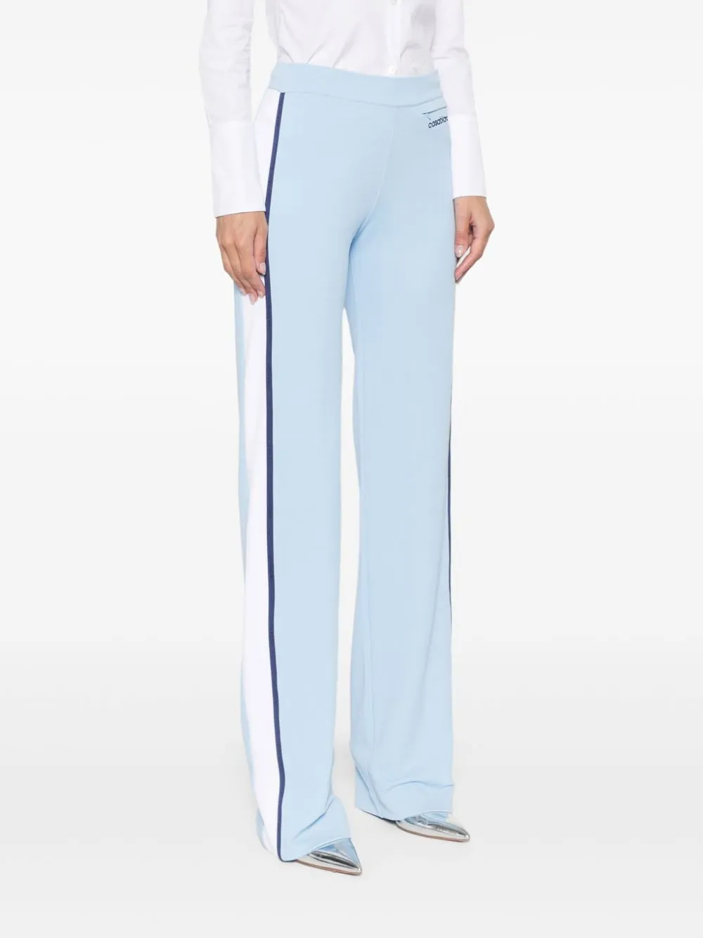 piqué track pants