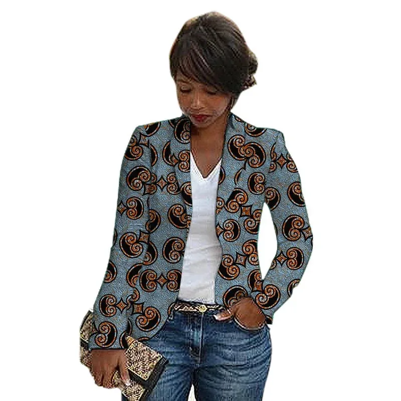 Print Shawl Collar Suit African Fashion Blazer