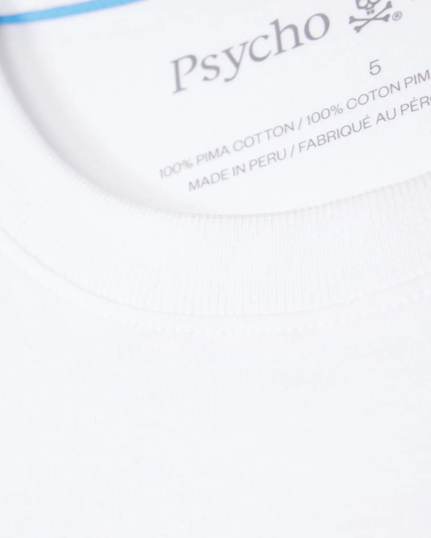 Psycho Bunny Lenox Fashion Tee - White