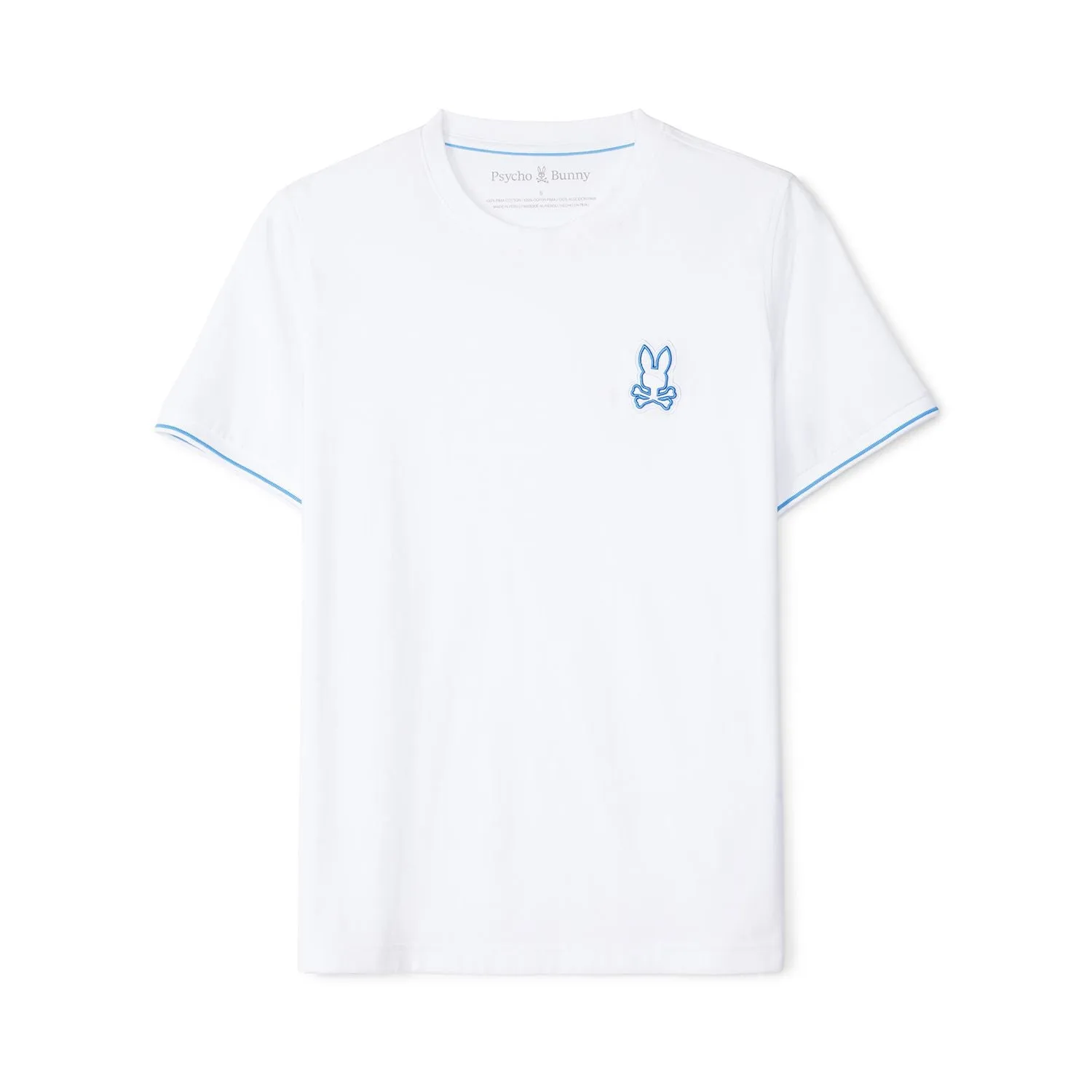 Psycho Bunny Lenox Fashion Tee - White