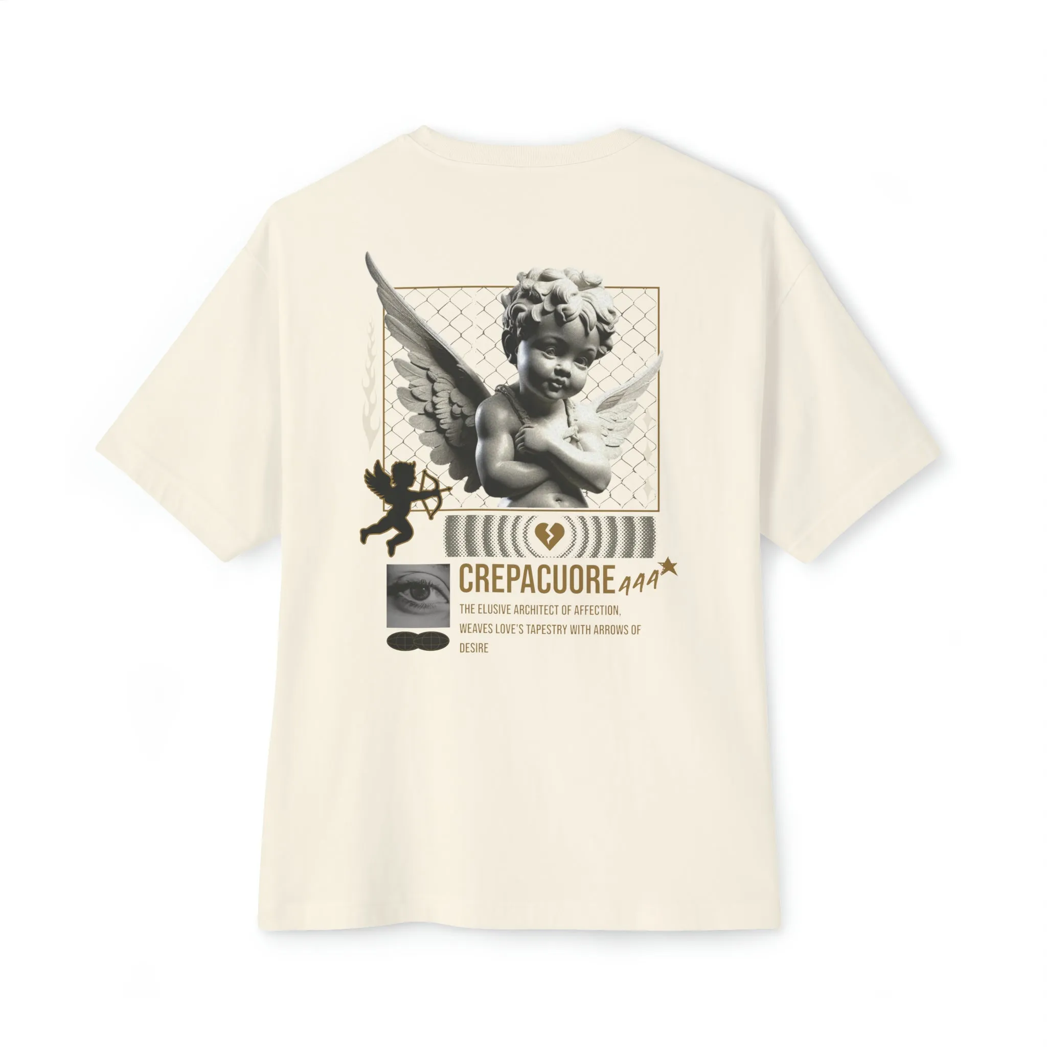 "Cupid 444" Unisex Oversized Boxy Tee