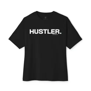 "Hustle over Heartbreak" Unisex Oversized Boxy Tee