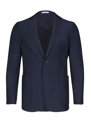 R2 Notch Lapel Travel Jacket Navy