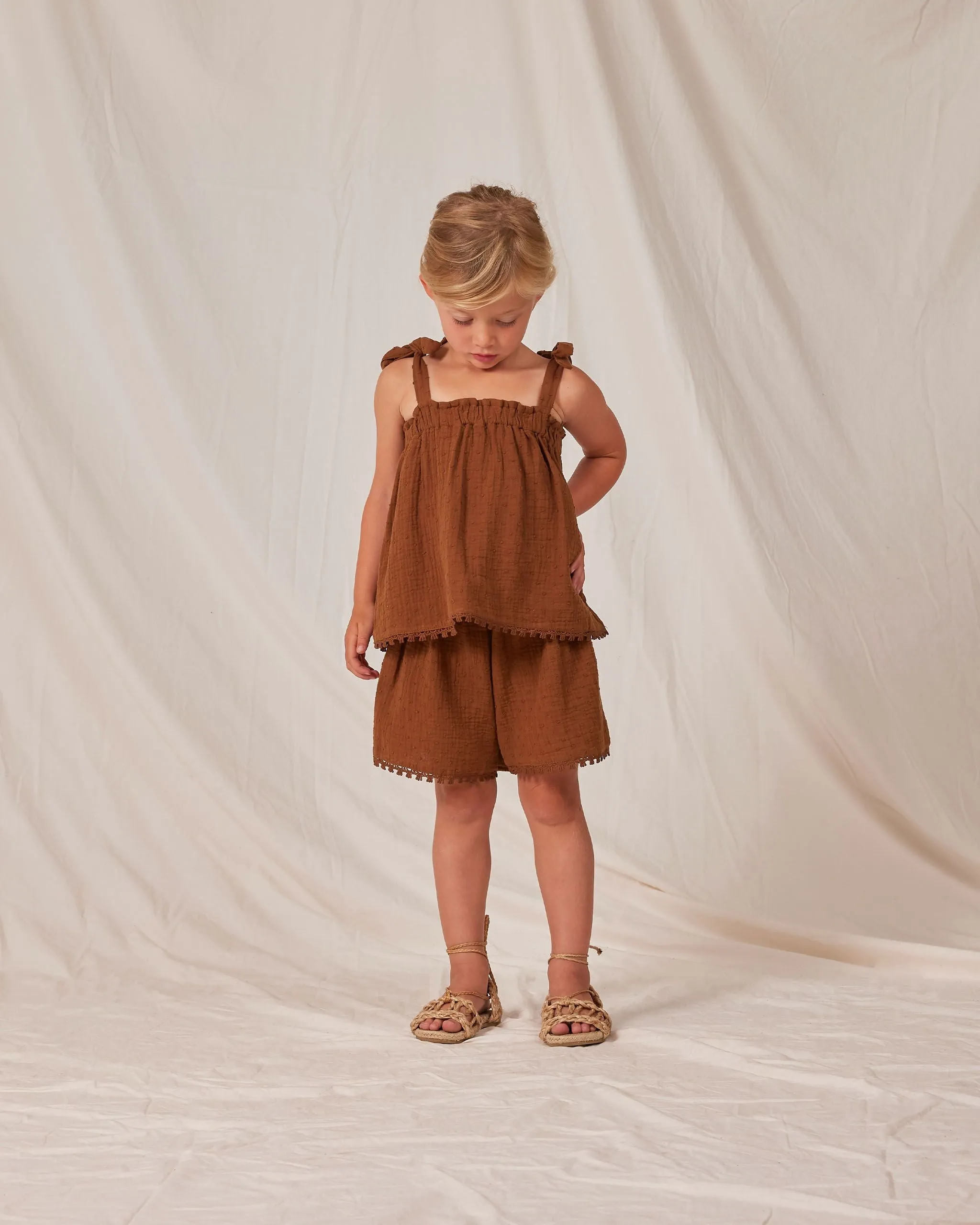 Rylee   Cru Remi Shorts - Chocolate