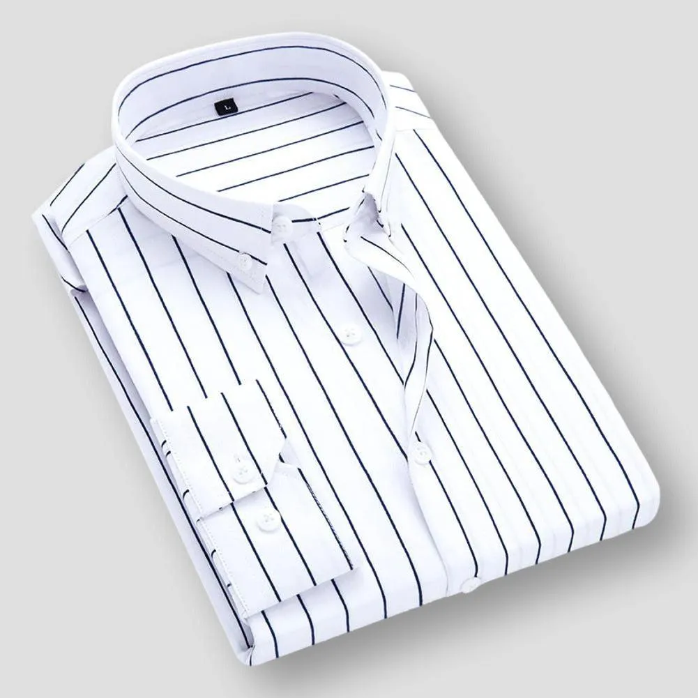 Saint Martin Austin Classic Striped Shirt