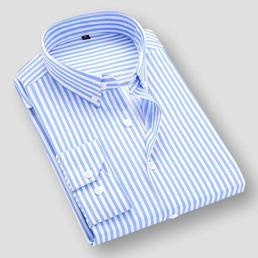 Saint Martin Austin Classic Striped Shirt
