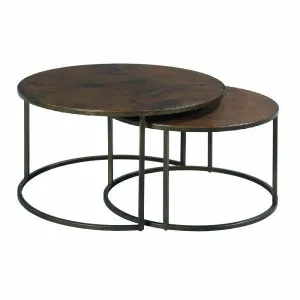 Sanford Round Nesting Cocktail Table