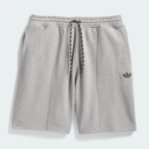 Shmoofoil Featherweight Medium Grey Heather/Dark Brown Short