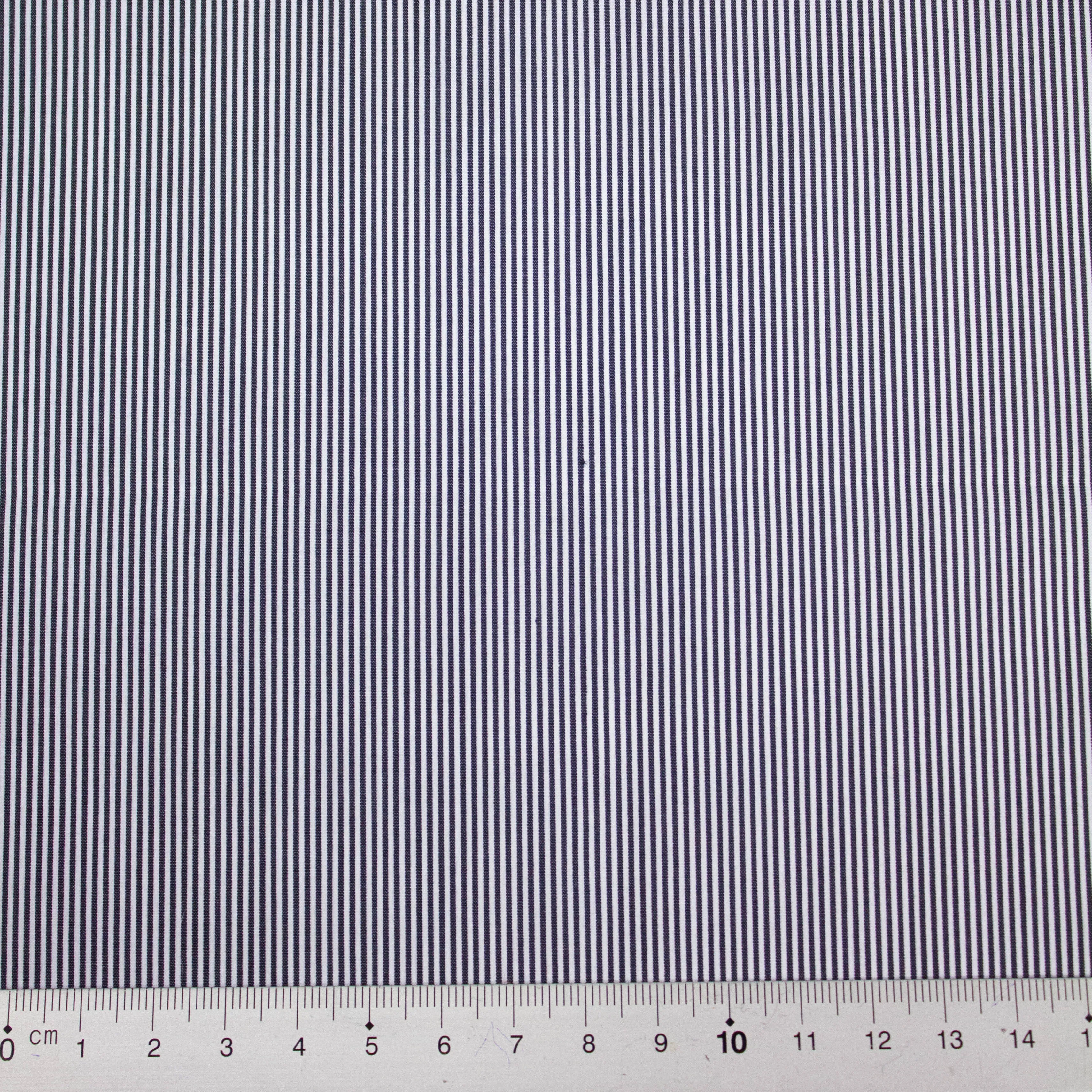 Simon Blue Striped Cotton Stretch