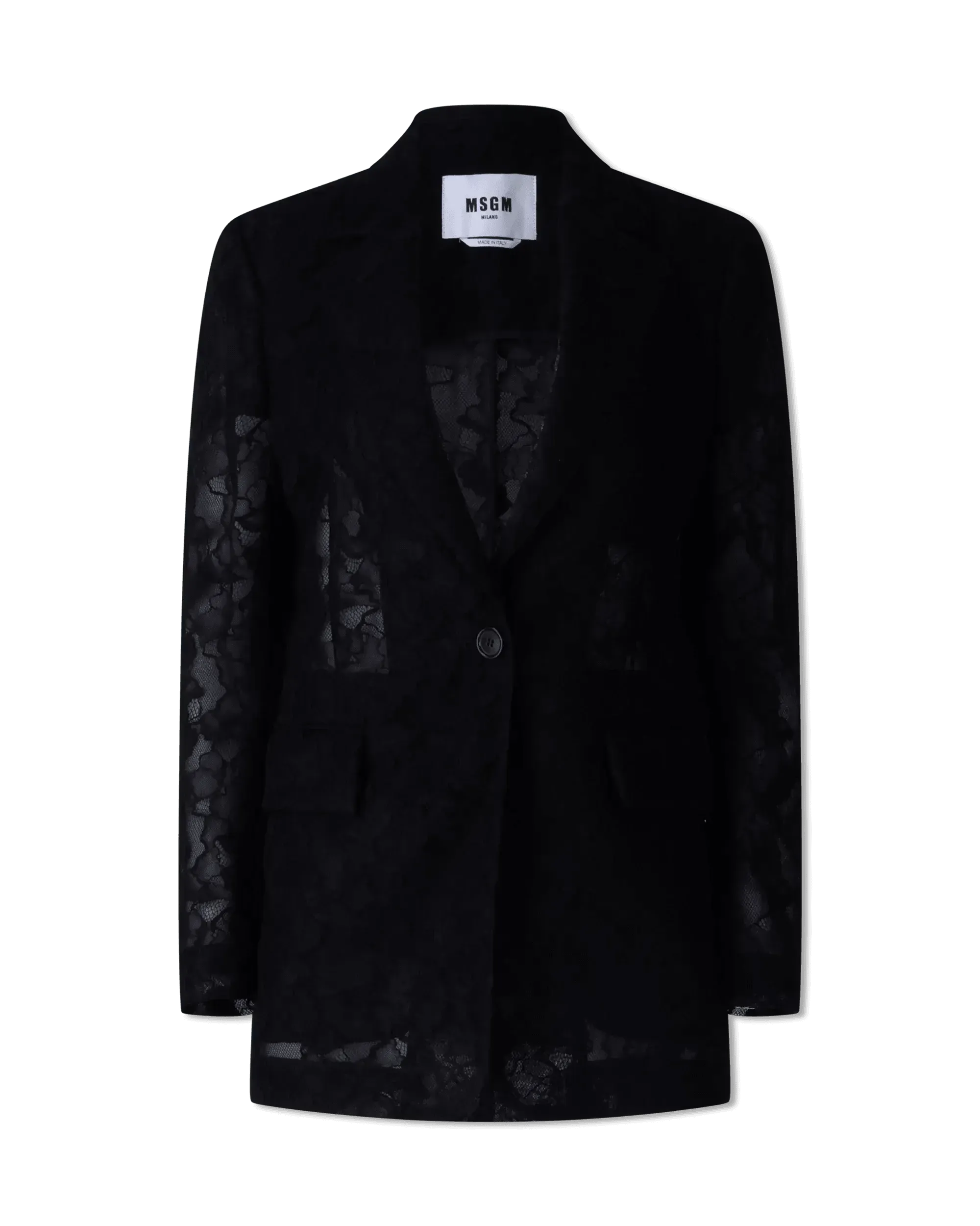 Single Breasted Lace Blazer