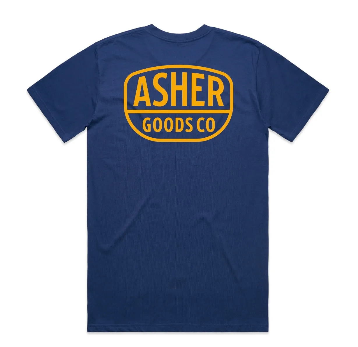 Station Tee - Cobalt