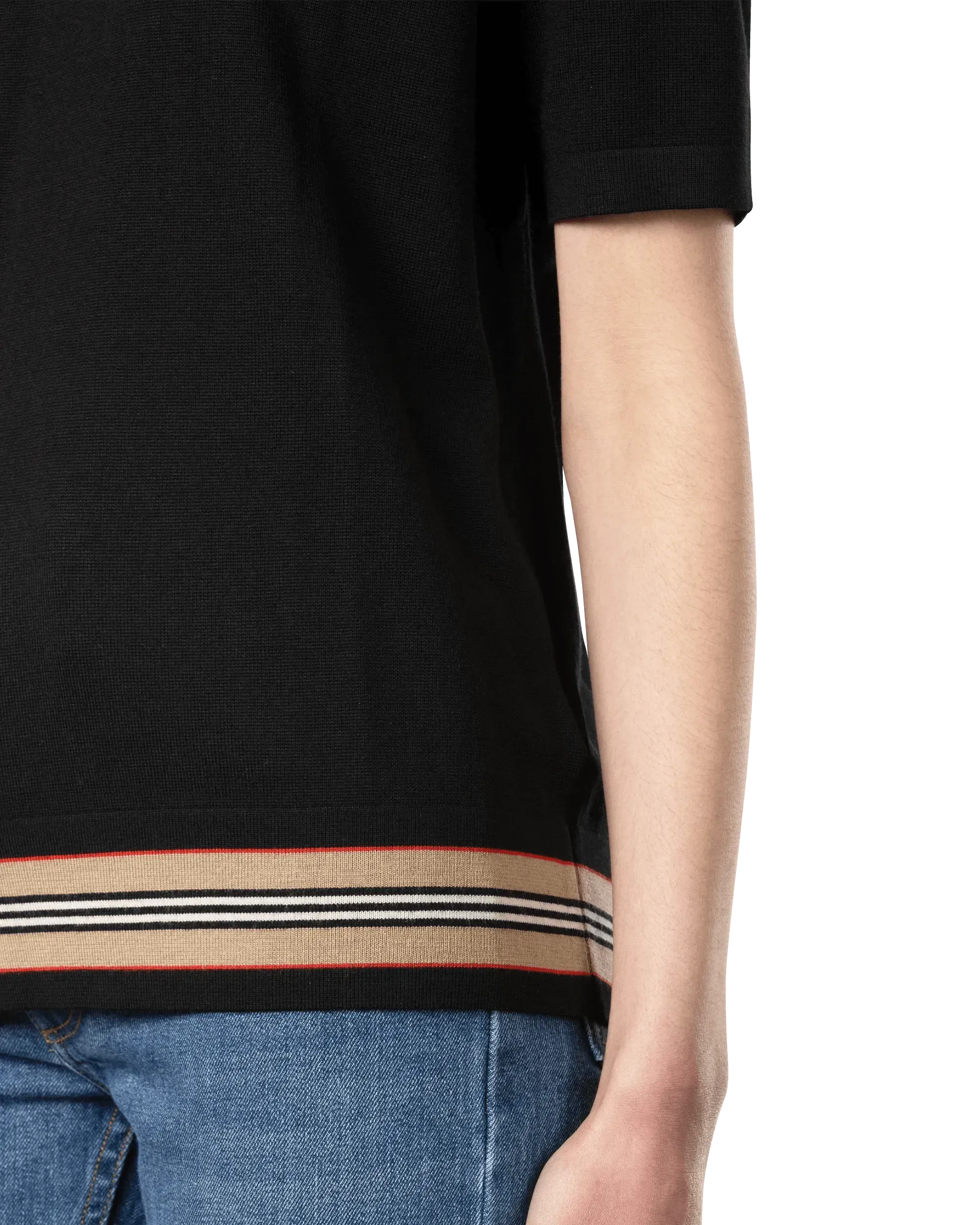 Striped Merino Wool Top