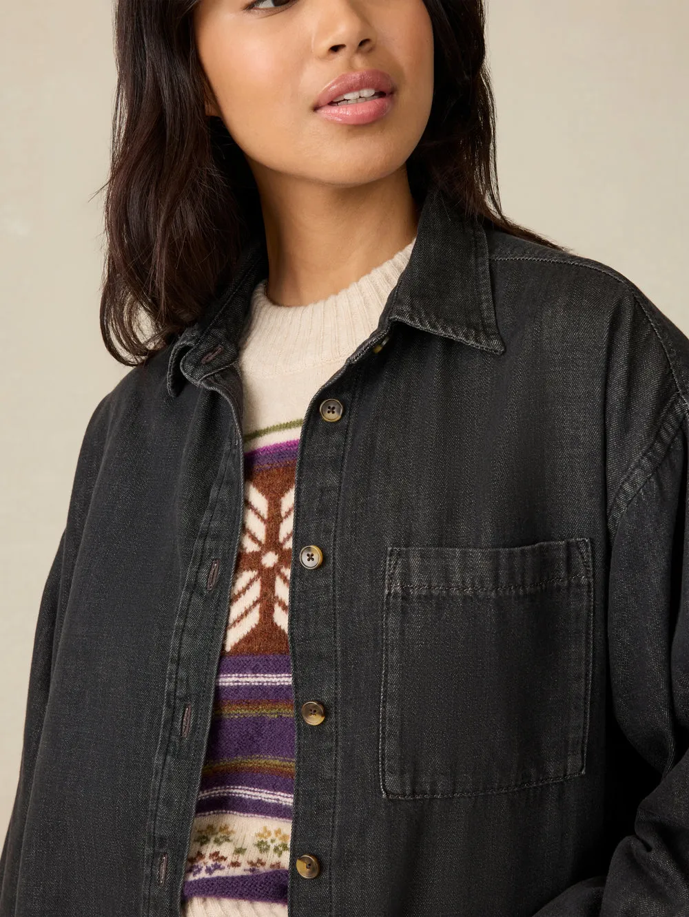SUNFAIR DENIM SHIRT