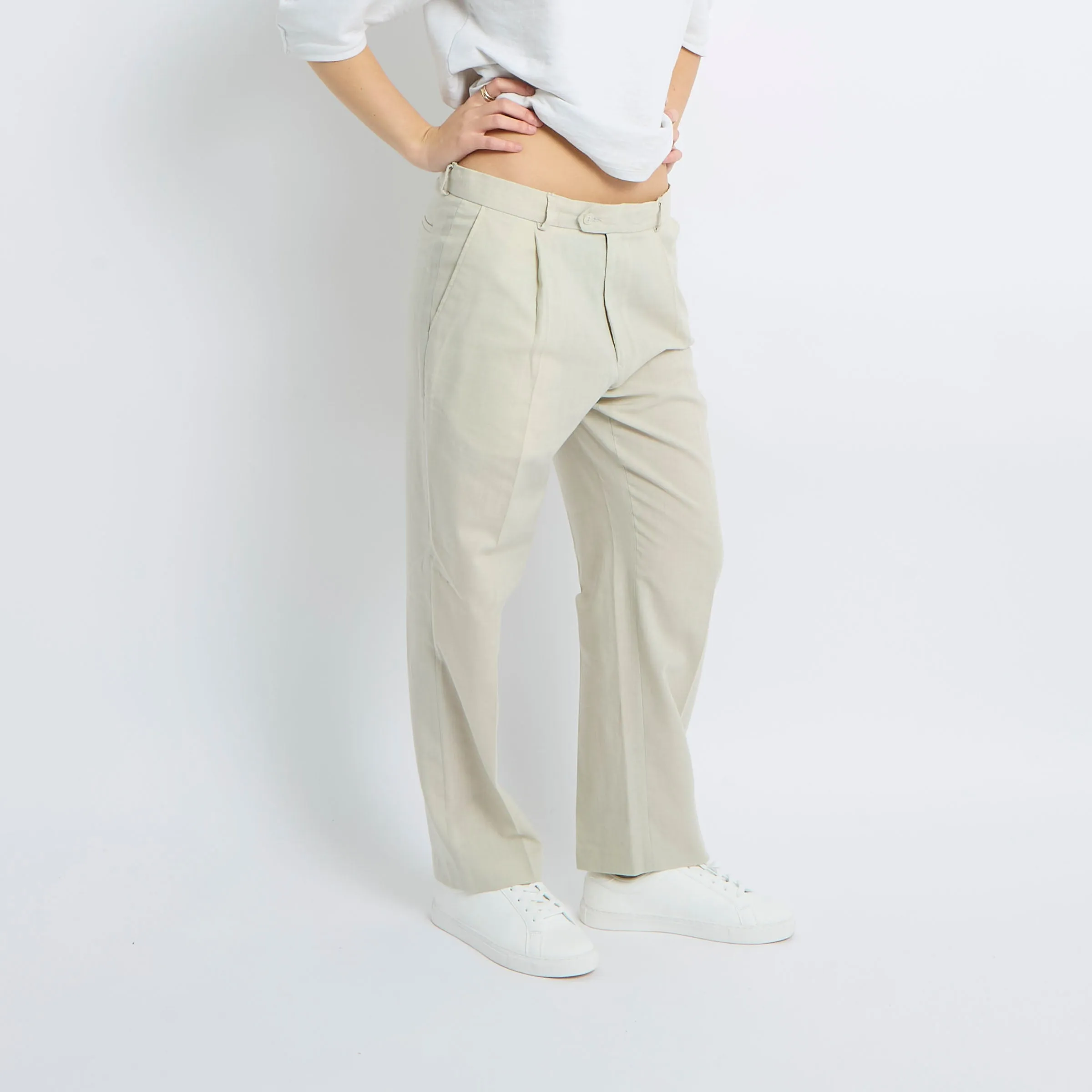 Tailored Tapered Trousers - UK 16