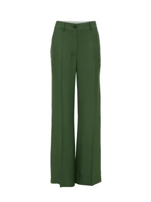 Tailored Trousers (Apple Green)