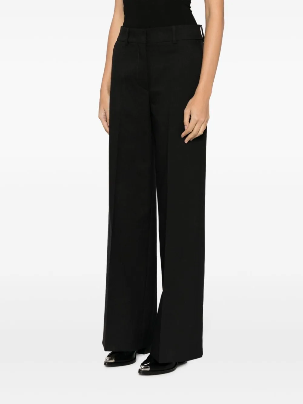 Tech Drill tailored trousers