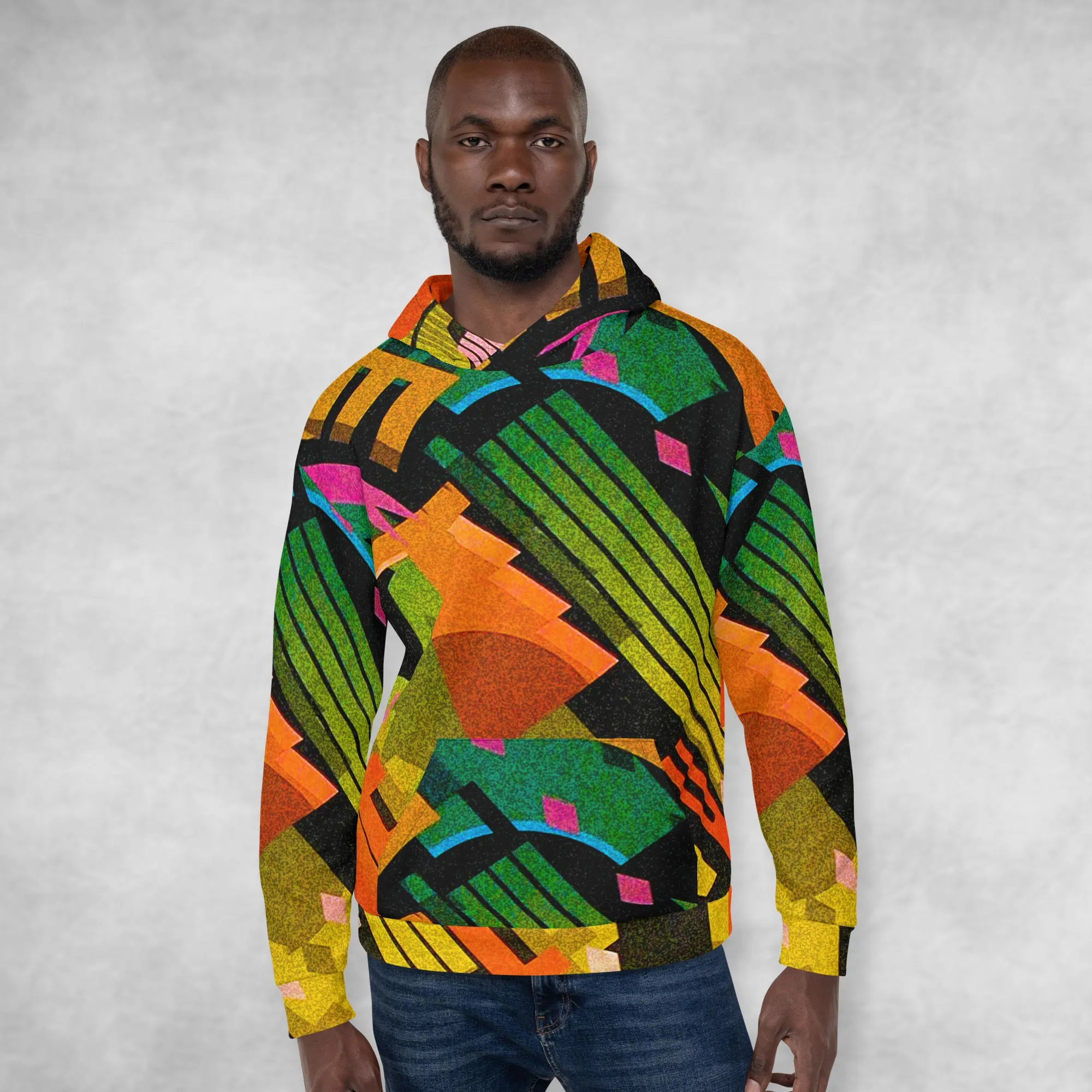 TechAbstract 1  in color -  Hoodie