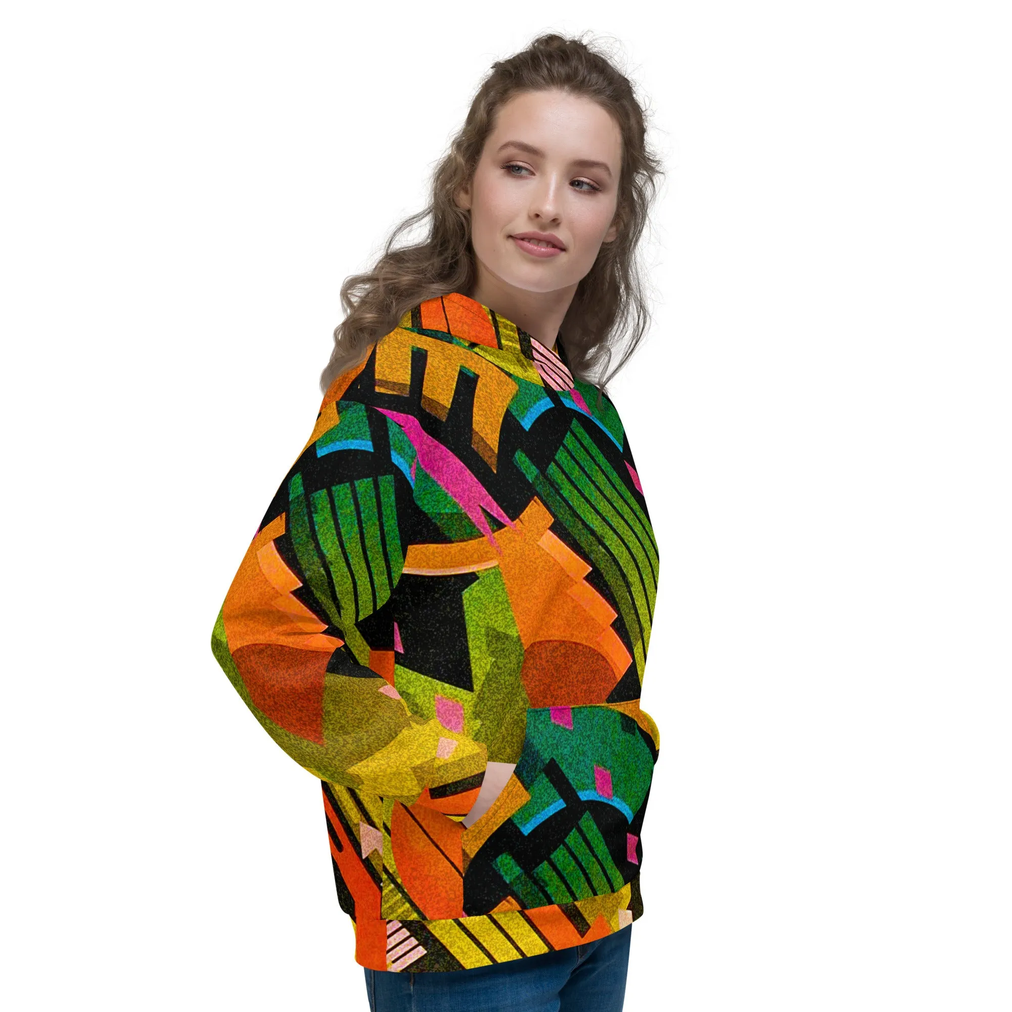TechAbstract 1  in color -  Hoodie